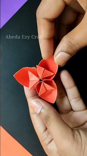 How to make Kusudama Paper Flowers | Origami Kusudama Flower | Easy Origami Kusudama Flower