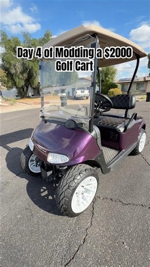 More Golf Cart upgrades to come...
