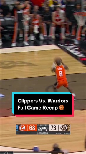 Clippers vs. Warriors: Full Game Recap