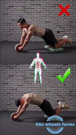 How to use ab wheel properly? #absworkout #coreday #abwheel #bodybuilding #corestrength