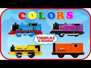 Learn Colors with THOMAS AND FRIENDS Learn Colors of Thomas & Friends|Best Learning video for Kids
