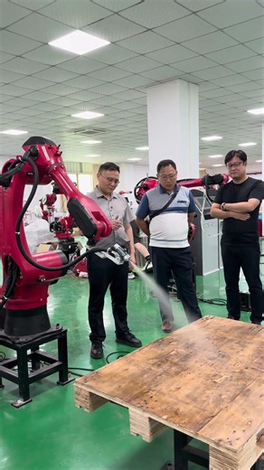 Welding Robot #WeldingRobot #robot #robotfactory#Programming-free spraying robot#Six-axis robot