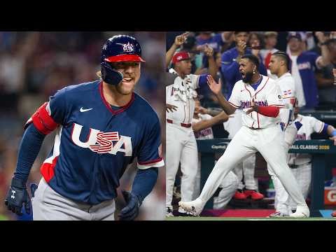 Inside Team USA vs. Dominican Republic: Raw footage of World Baseball Classic Semifinals