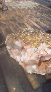 3.4K views · 246 reactions | So here is the cap rock from our most recently worked vein. This quartz piece has mud inclusions, the main Crystal looks to be a scepter, above the main Crystal there is secondary amethyst growth, it also has rutile and quite a bit of green mica. Hope you enjoy the video! | GemFinding | Facebook