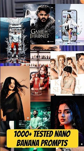 1000+Nano Banana Prompts |Create Text To image Using Nano Banana pro For Free #shorts #nanobananapro