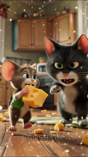 Jerry’s Big Cheese Heist! 🧀😂 Tom & Jerry #shorts