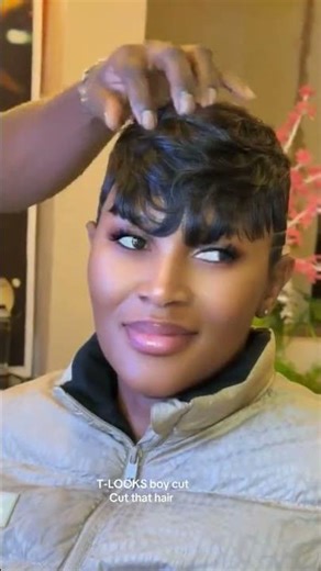 Chic Pixie Look | Wig & Weave Transformation#youtubeshorts #usa #hairstyle #shorts