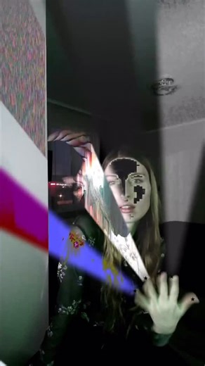 TouchDesigner on Instagram: "repost @kislova.veronika Filter fingers projectors made in @touchdesigner 💕 I’m excited how fun it is to play with that actually simple effect. It feels like I’m a superhero whose power is photo filters 🌈 MediaPipe plug-in by @blankensmithing and @domscott.art Music: @ugl____y . . . #generativeart #touchdesigner #td #digitalart #generative interactiveart mediapipe"