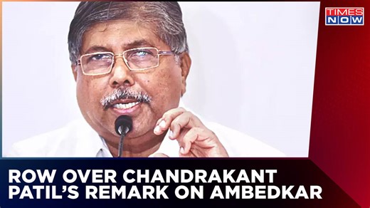 Row Over BJP Leader Chandrakant Patil's Remark On Ambedkar Worsens | BJP Slams 'Distortion' Of Words