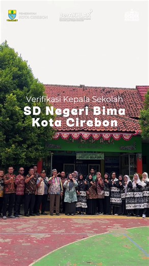 Verifikasi Kepala SDN Bima Kota Cirebon Dinas Pendidikan Kota Cirebon melaksanakan verifikasi Kepala SDN Bima Kota Cirebon pada Kamis (12/02/2026) dalam rangka persiapan memasuki masa purnabakti Ibu Eva Resna Hendawati, S.Pd., M.Pd.I. terhitung mulai 1 Maret 2026. Kegiatan verifikasi ini dihadiri oleh Kepala Bidang Kurikulum dan Tenaga Kependidikan, Sub Koordinator Program dan Keuangan, Pengawas Sekolah Bina, Kepala SDN Bima Kota Cirebon, Kepala Sekolah yang akan menjabat sebagai Pelaksana Tugas