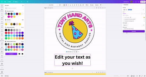 Wild One Party Package: Printable Party Labels (digital File Only) - Etsy