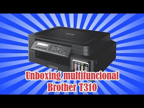 Unboxing Impresora Brother T310