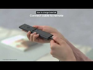 How to use SolarCell Remote with Neo QLED TV