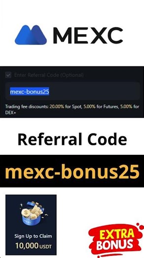 How to Create a MEXC Account with Referral Code mexc-bonus25 (Step by Step)