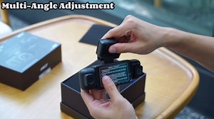 IIWEY N5 4 Channel Dash Cam 360° View, 1080P Front and Rear Inside, Left Right Dash Camera for Cars, 8 IR Lamps Night Vision, 5G WiFi & APP Control, G-Sensor, Parking Mode, with a Free 128GB SD Card