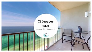 Dreaming of a beachfront escape? Take a virtual tour of Tidewater 2204 and immerse yourself in coastal serenity! Step inside this tranquil oasis located in the heart of Panama City Beach and discover stunning Gulf views, modern amenities, and luxurious comforts. From the fully equipped kitchen to the spacious balcony overlooking the emerald waters, every detail invites relaxation and rejuvenation. Don't miss your chance to experience paradise from the comfort of your own home! Click the link to 