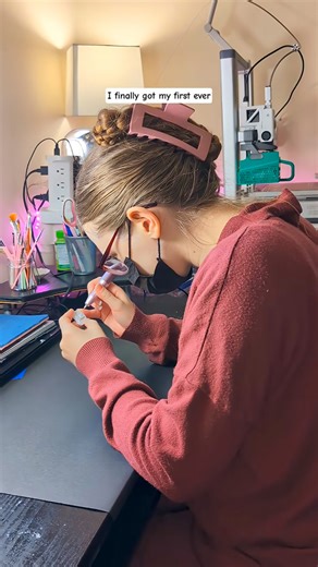 First Etsy order ever packed with custom cat art magic