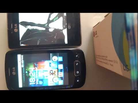Speed comparison LG Optimus one LG t385