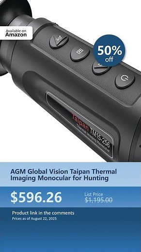AGM Global Vision Taipan Thermal Imaging Monocular for Hunting