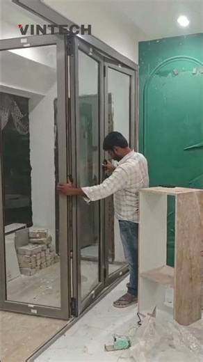 Fold and Slide door #VinTech Systems