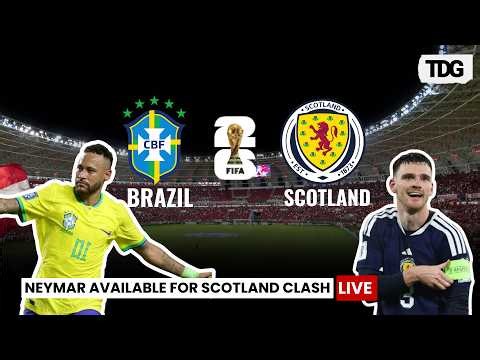 WATCH LIVE: Scotland vs Brazil | FIFA World Cup 2026 Group C Clash