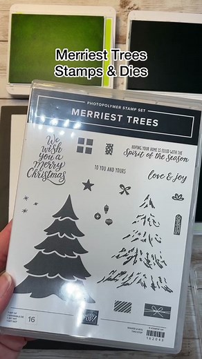 Have you ever made a Christmas tree with differently-colored layers? The tree in the Merriest Trees stamp set by Stampin’ Up! is perfect for this look, and the dies that coordinate with this set are perfect for cutting the tree into several different layers. Then you can layer them back up for a fun, whimsical look. You can see close-up pictures, and all details, on my website: madetocreatewithlisa.com 🎄 . . . #stampinup #merriesttreesstampset #christmascards #diycards