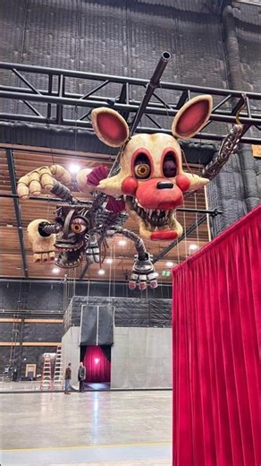 New FNAF 2 Movie Behind the Scenes #fnaf #shorts #fivenightsatfreddys #fnaf2 #fnaf2movie #shortvideo