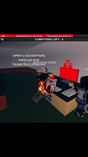 Roblox Flew The Facility: Accidental Computer Break