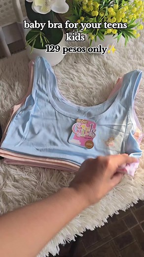 BABY BRA FOR YOUR TEENS KIDS#babybra #braforkids #6pcsbabybra #affordablebabybra #bra #bratiktokshop #tiktokshop #recommendations #foryoupage