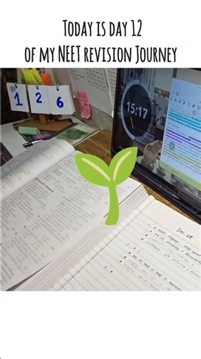 DAY 12 | NEET REVISION JOURNEY | NEET COMEBACK #neet2026 #studymotivation #motivation #neetaspirents