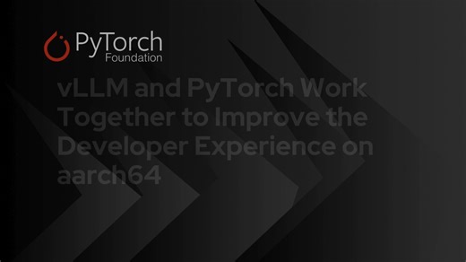 vLLM and PyTorch worked together to fix a long-standing aarch64 install headache — as of PyTorch 2.11.0, pip install torch on GB200 / GB300 / GH200 just works. 🎉What changed: PyTorch 2.11.0 now publishes CUDA-enabled aarch64 wheels to the default PyPI index. No more custom --index-url flags. No more transitive dependencies silently swapping your GPU build for the CPU wheel. New users on Grace Hopper and Grace Blackwell systems can follow the standard install instructions and have vLLM work the 