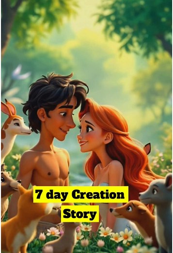 The 7 Days of Creation: A Bible Story for Kids
