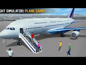 "Flight Simulator Android Gameplay | Realistic Airplane Pilot & Landing Game 2026