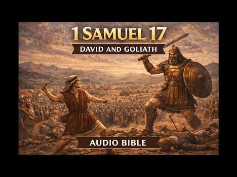 📖 1 Samuel 17 (Audio Bible) | David and Goliath | Faith Over Fear