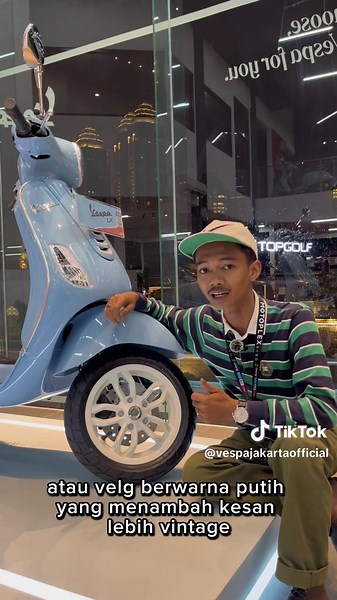 Front View Review of Vespa New LX 125