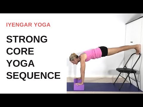 STRONG CORE yoga sequence | Iyengar Yoga