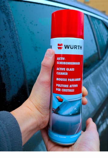 Würth Aktiv-Scheibenreiniger - 500 ml⬇️ silikon- & AOX-frei exzellente Haftung sehr stabiler Schaum schlierenfreie Reinigung sparsam im Gebrauch löst & entfernt angetrocknete Insektenrückstände, Vogelkot, Nikotinbeläge, Fett, Silikon & Gummiabrieb FOLLOW ➡️ @_dad_of_boys_4 ➡️ Like and Comment please ➡️ Turn Post Notification on #würh #detailing #autopflege #cleancar #aufbereitung