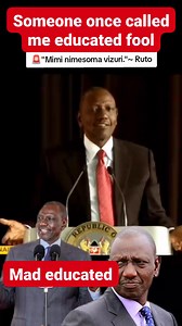 224K views · 6.6K reactions | Someone once called me educated fool | Kinangop Liberty Pulse | Facebook