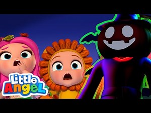 Don't Be Afraid Of Monsters! | Halloween Song | Little Angel Kids Songs & Nursery Rhymes