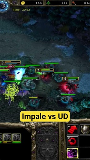 Impale vs UD #rts #rtsgameplay #war3 #w3champions