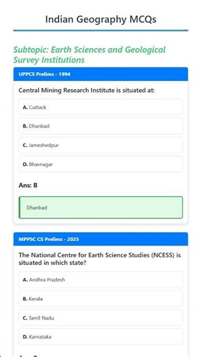 Earth Sciences and Geological Survey Institutions