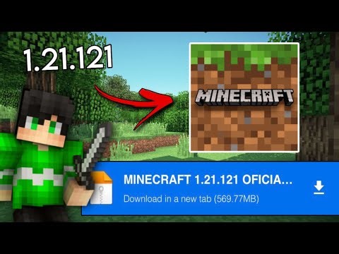 MINECRAFT 1.21.121 ATUALIZADO OFICIAL PARA ANDROID (2025)