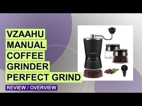 Vzaahu Manual Coffee Grinder Review: Quiet, Precise & Travel-Friendly!