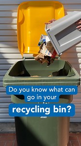 Recycling bin check. ✅ Here’s what goes in and what stays out: 👇 👍 In: ✅ Paper and cardboard: newspapers, magazines, cereal boxes, egg cartons and milk and juice cartons ✅ Glass: unbroken glass bottles and jars (leave the lids on bottles, containers and jars – loose lids are too small to be processed!) ✅ Plastics: firm plastics like bottles, containers and lids ✅ Metals: steel and aluminium cans and trays. 👎 Out: ❌ Plastic bags: these can jam the sorting machines ❌ Food scraps: keep your recy