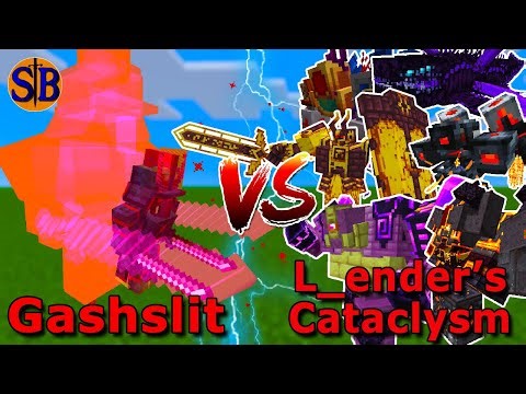 Gashslit vs L_ender's Cataclysm - Minecraft Mob Battle