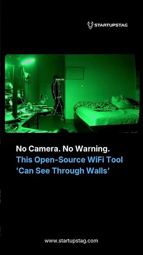 This WiFi AI Can See Through Walls Without Cameras | RuView Explained