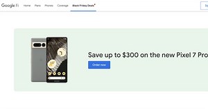 Google Fi discounts Pixel 7 to $399 and offers $300 off 7 Pro for Black Friday