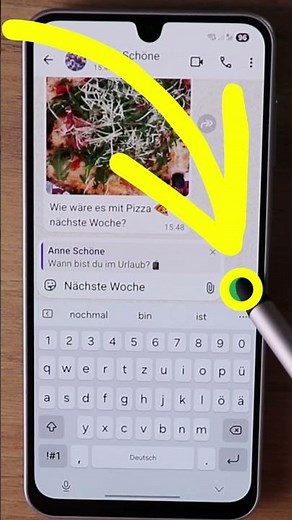 WhatsApp tip: Swipe right to reply and quote the question.