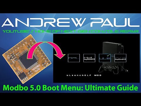 Modbo 5.0 Boot Menu - The ULTIMATE GUIDE for PS2!
