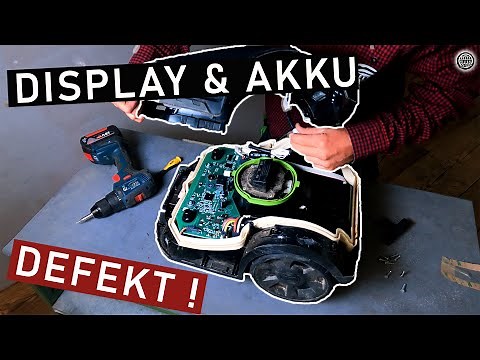 Mähroboter Bosch Indego selber reparieren